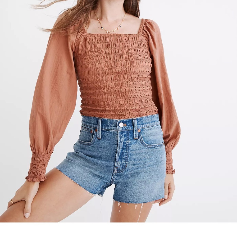 Madewell the perfect Jean shorts